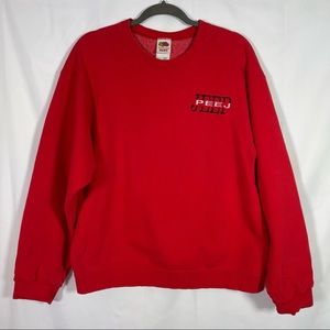 Fruit of the Loom, Jeep Embroidered Sweatshirt, Size Large. Excellent condition!